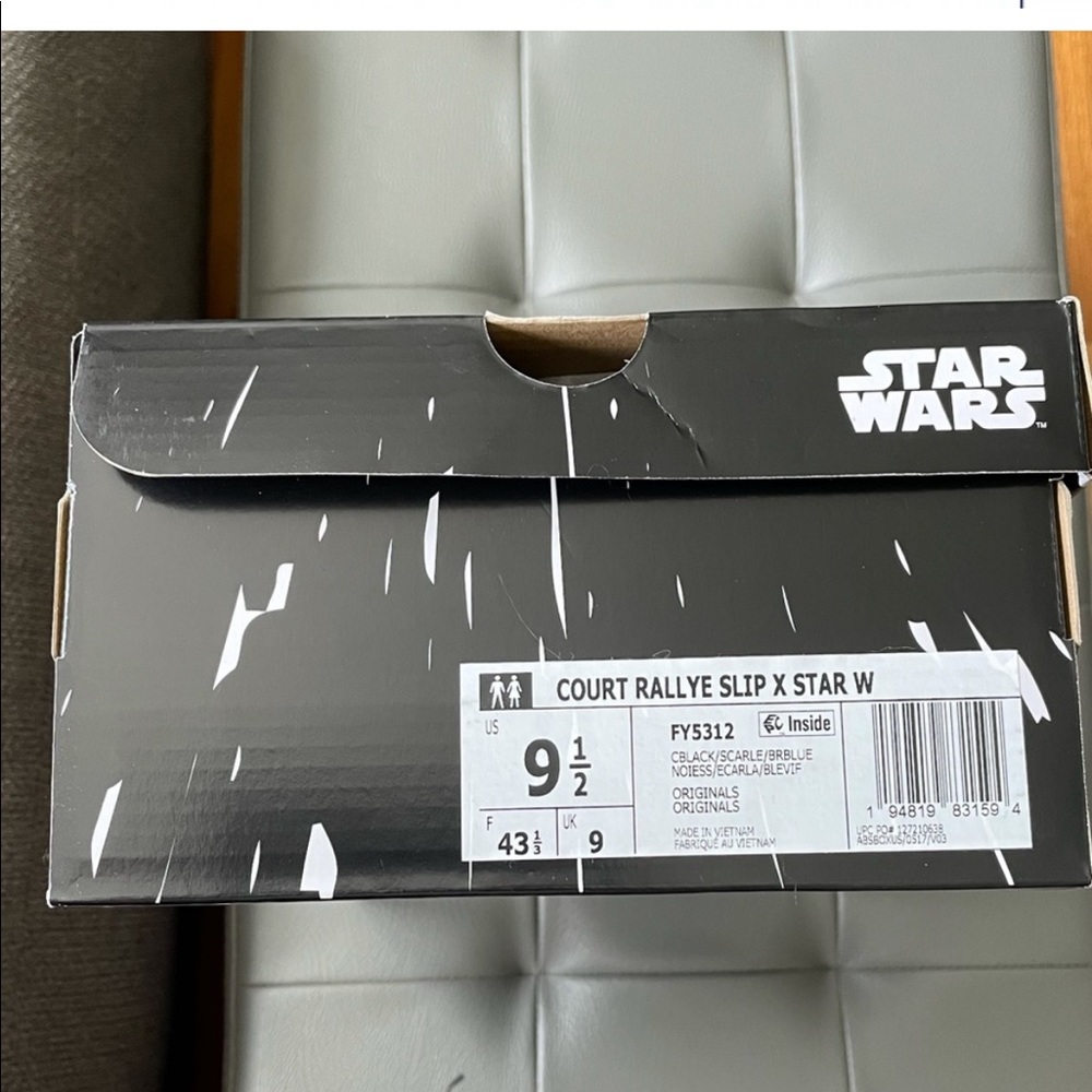Adidas Collaboration with Star Wars  Rallye slip on’s special edition sneakers - Picture 12 of 12